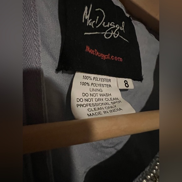 👗 NWT! Mac Duggal Sequin Sleeveless Dress - Picture 13 of 15